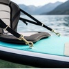 image:imageROC Paddle Boards Detachable Universal Paddleboard Kayak Seat Adjustable Design Soft Cushion Back Support for Inflatable SUPs Kayaks Canoes Rowboats Fishing Boats