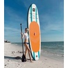 image:imageRoc Inflatable Stand Up Paddle Board 10 6 with Premium SUP Paddle Board Accessories Wide Stable Design NonSlip Comfort Deck for Youth amp AdultsAqua