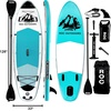 image:imageRoc Inflatable Stand Up Paddle Board 10 6 with Premium SUP Paddle Board Accessories Wide Stable Design NonSlip Comfort Deck for Youth amp AdultsTeal