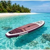 image:imageRoc Inflatable Stand Up Paddle Board 10 6 with Premium SUP Paddle Board Accessories Wide Stable Design NonSlip Comfort Deck for Youth amp AdultsVesper