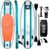 image:imageRoc Inflatable Stand Up Paddle Board 10 6 with Premium SUP Paddle Board Accessories Wide Stable Design NonSlip Comfort Deck for Youth amp AdultsAqua