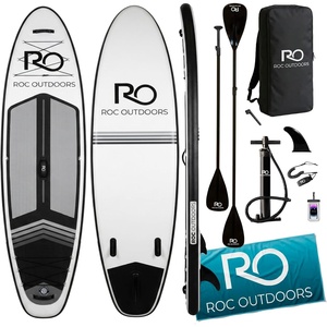 image:imageRoc Inflatable Stand Up Paddle Board 10 6 with Premium SUP Paddle Board Accessories Wide Stable Design NonSlip Comfort Deck for Youth amp AdultsAbyss