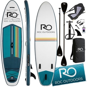 image:imageRoc Inflatable Stand Up Paddle Board 10 6 with Premium SUP Paddle Board Accessories Wide Stable Design NonSlip Comfort Deck for Youth amp AdultsCelestial2