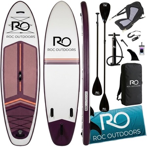image:imageRoc Inflatable Stand Up Paddle Board 10 6 with Premium SUP Paddle Board Accessories Wide Stable Design NonSlip Comfort Deck for Youth amp AdultsVesper2