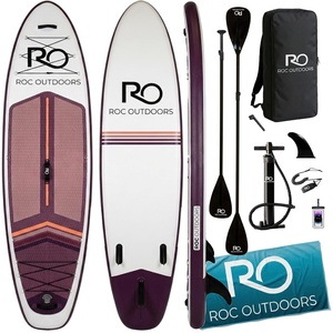 image:imageRoc Inflatable Stand Up Paddle Board 10 6 with Premium SUP Paddle Board Accessories Wide Stable Design NonSlip Comfort Deck for Youth amp AdultsVesper