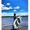 image:imageRoc Inflatable Stand Up Paddle Board 10 6 with Premium SUP Paddle Board Accessories Wide Stable Design NonSlip Comfort Deck for Youth amp Adults Charcoal