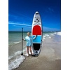 image:imagePolar Outdoors by Roc Inflatable Stand Up Paddle Board with Premium SUP Paddle Board Accessories Wide Stable Design NonSlip Comfort Deck for Youth amp Adults Trail